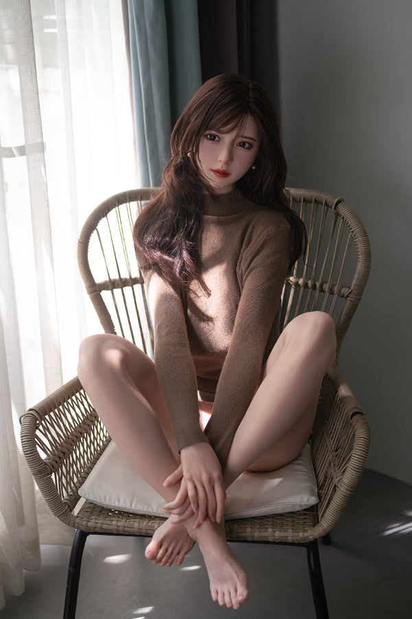 168cm/5ft6 F-Cup Silicone Head Sex Doll - Una