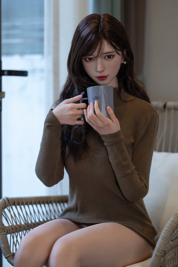 168cm/5ft6 F-Cup Silicone Head Sex Doll - Una