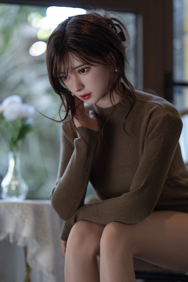 168cm/5ft6 F-Cup Silicone Head Sex Doll - Una