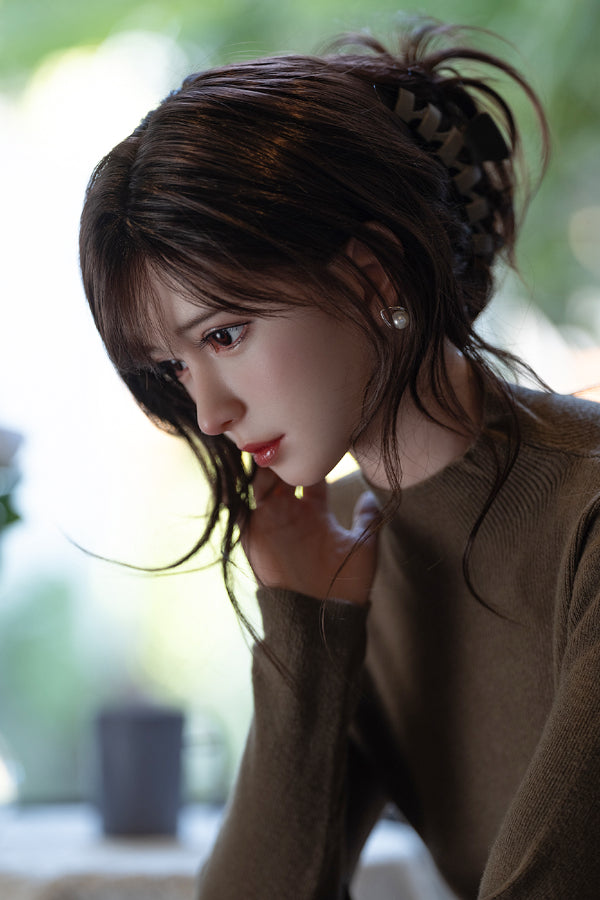 168cm/5ft6 F-Cup Silicone Head Sex Doll - Una