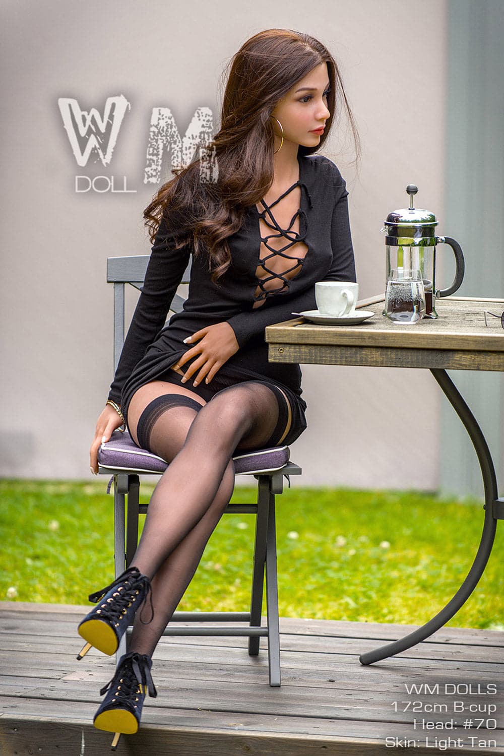 US In Stock-172cm (5' 8") B-Cup European Pretty Tall Sex Doll - 70