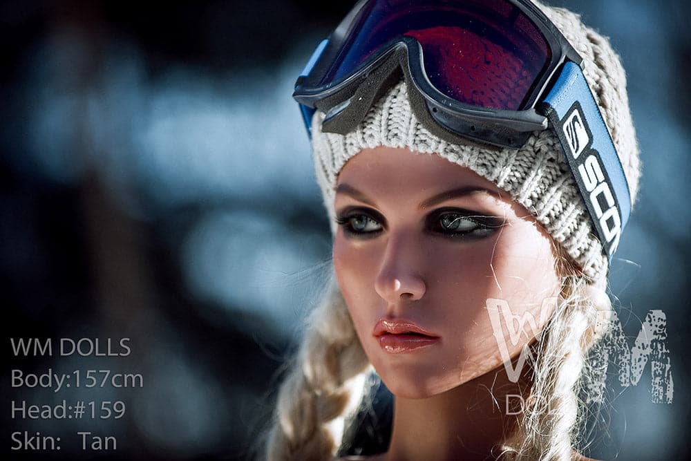 US In Stock-157cm/5ft2 B-Cup Blonde Toned STPE Sex Doll with #159 Head