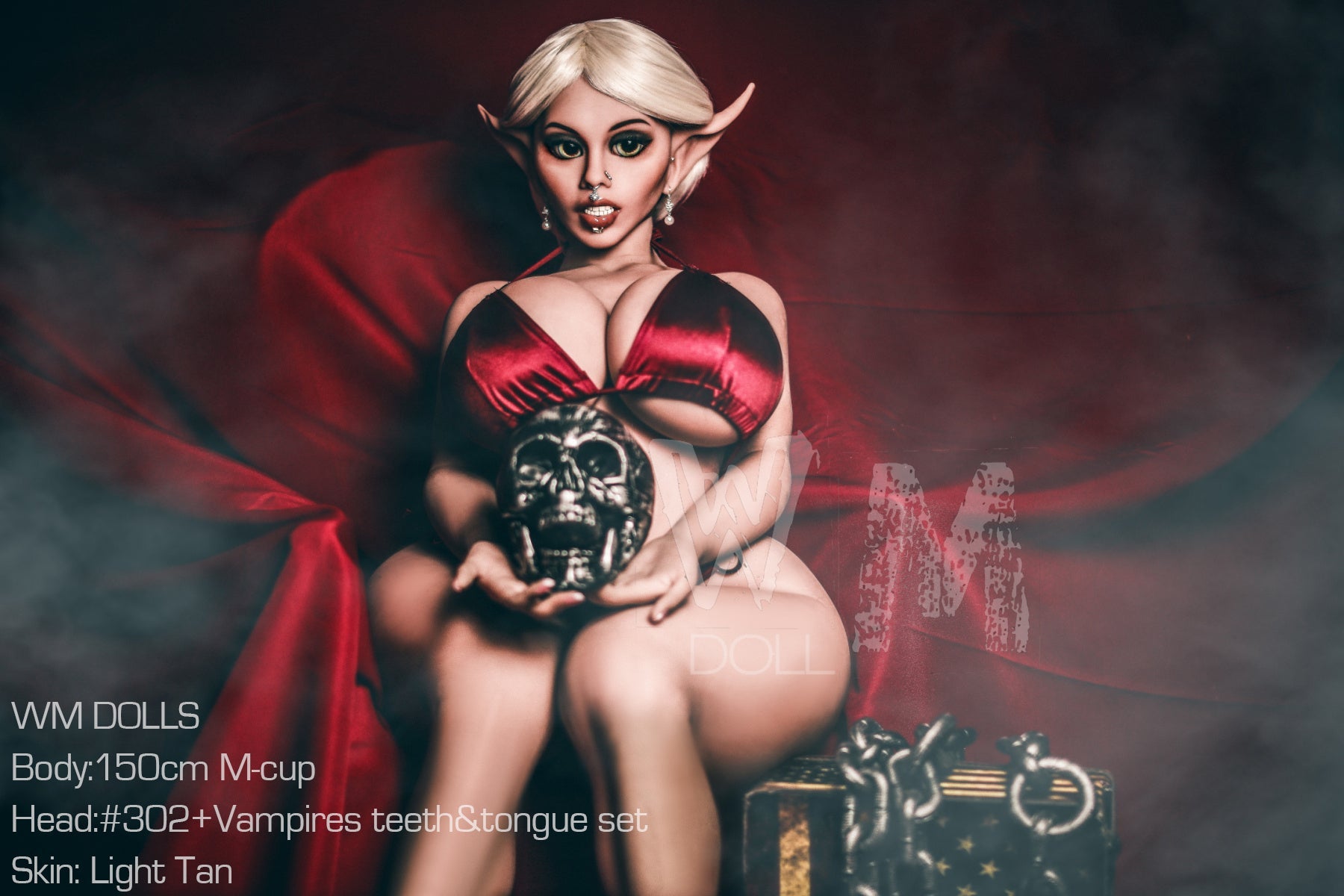 150cm/4ft11 M-cup BBW Big Booty Thick Monster Sex Doll with #302 Head BKC 150cm/4ft11 M-cup BBW Big Booty Thick Monster Sex Doll with #302 Head BKC