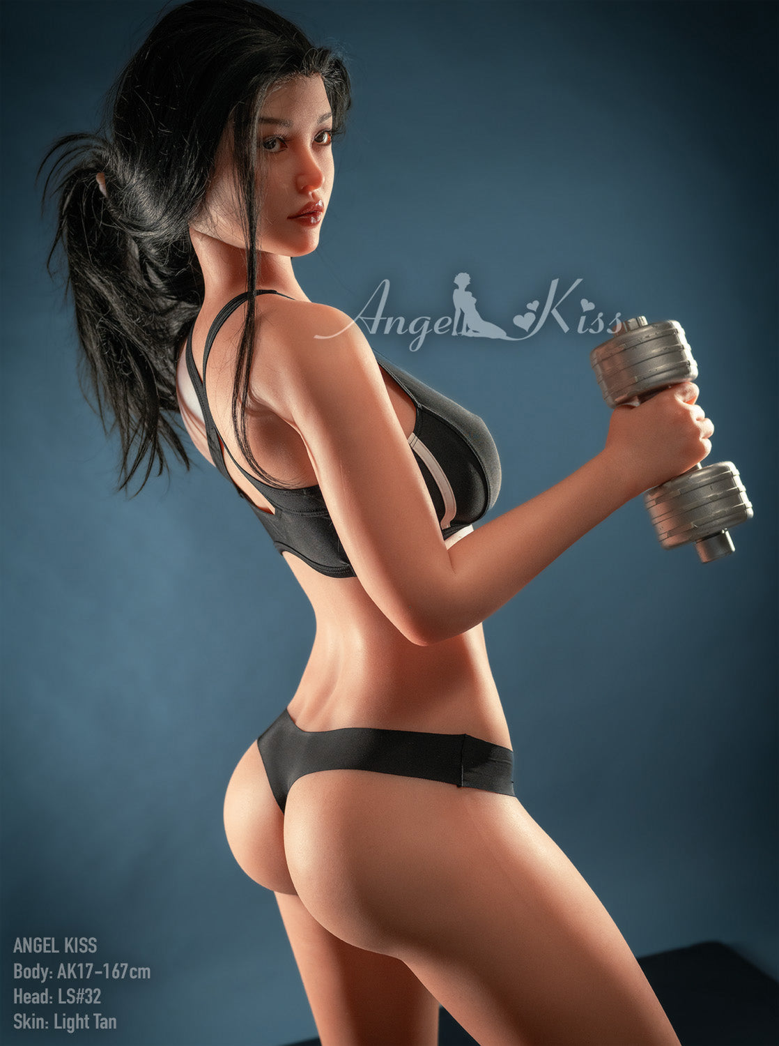 167cm/5ft6 D-cup Silicone Sex Doll AK17 – LS#32