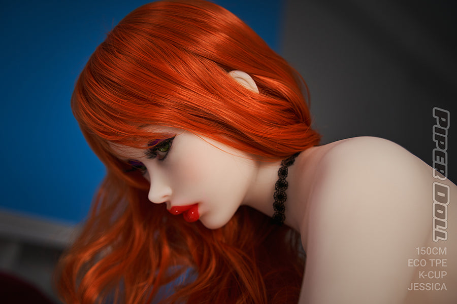 150cm/4ft11 Huge Breast|Tits K-cup Anime TPE Sex Doll - Jessica