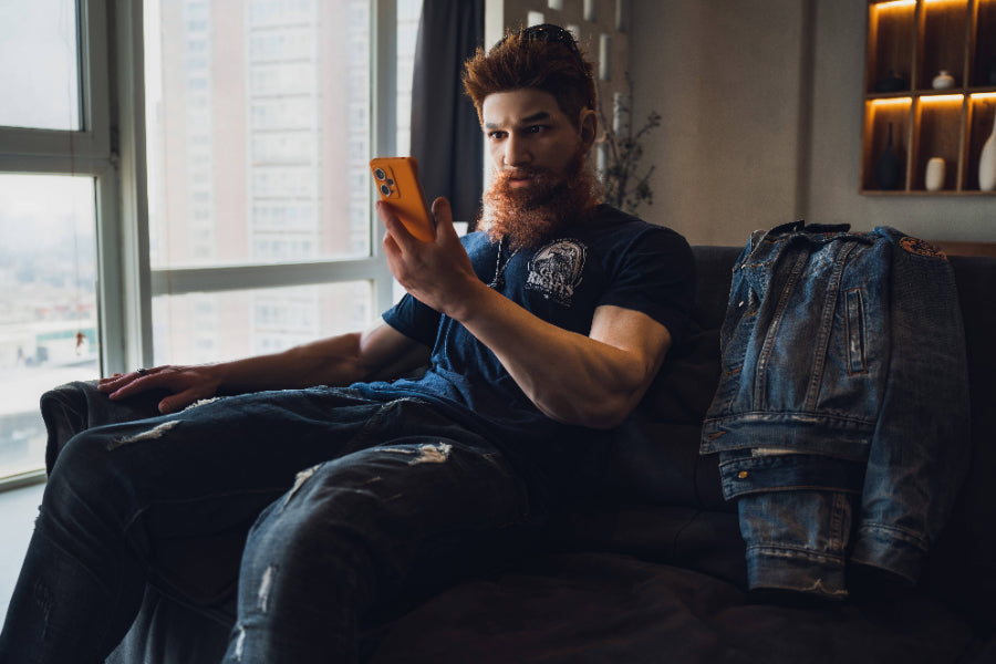 180cm/5ft10 Realistic Male Silicone Sex Doll - Draven