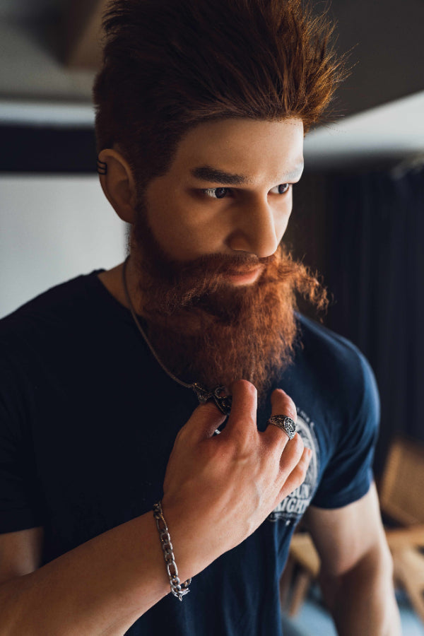 180cm/5ft10 Realistic Male Silicone Sex Doll - Draven