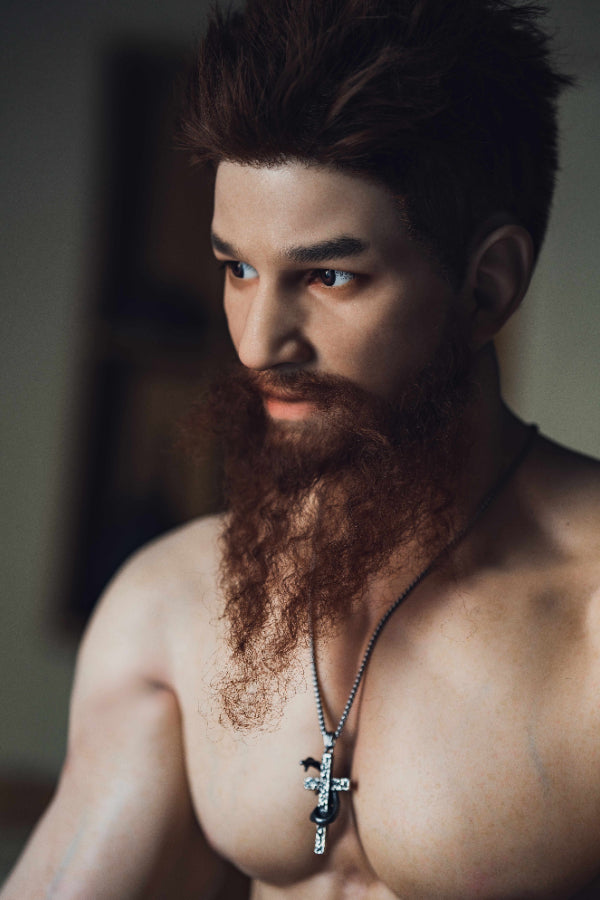 180cm/5ft10 Realistic Male Silicone Sex Doll - Draven