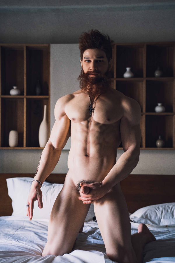 180cm/5ft10 Realistic Male Silicone Sex Doll - Draven