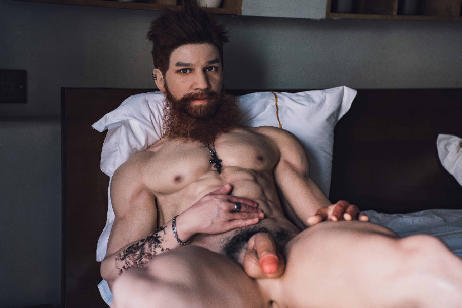 180cm/5ft10 Realistic Male Silicone Sex Doll - Draven