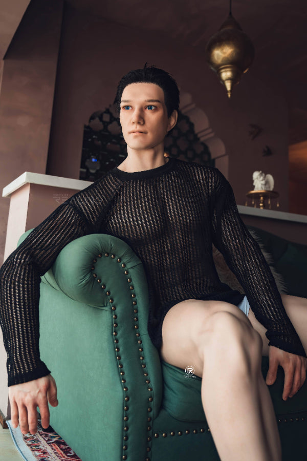 175cm/5ft9 Silicone Head Male Sex Doll - Robin