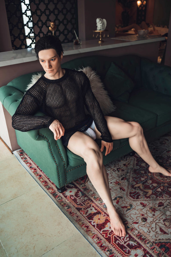 175cm/5ft9 Silicone Head Male Sex Doll - Robin