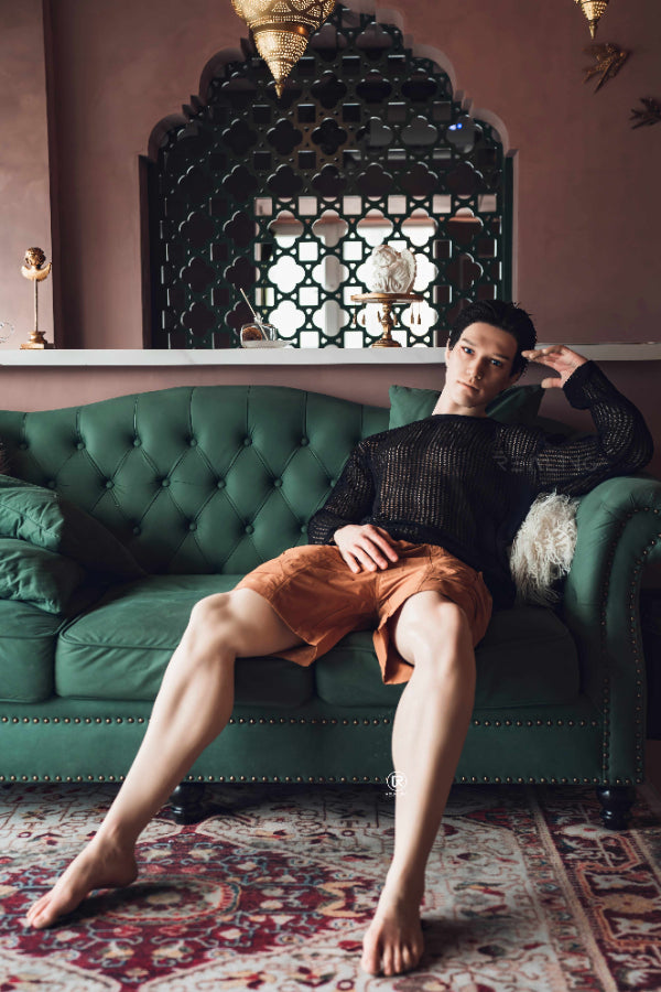 175cm/5ft9 Silicone Head Male Sex Doll - Robin