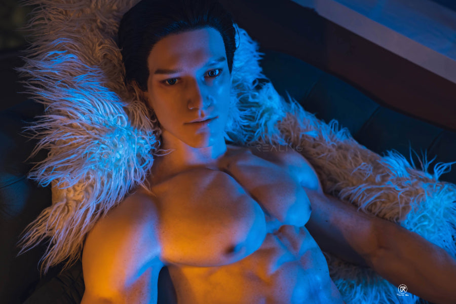 175cm/5ft9 Silicone Head Male Sex Doll - Robin