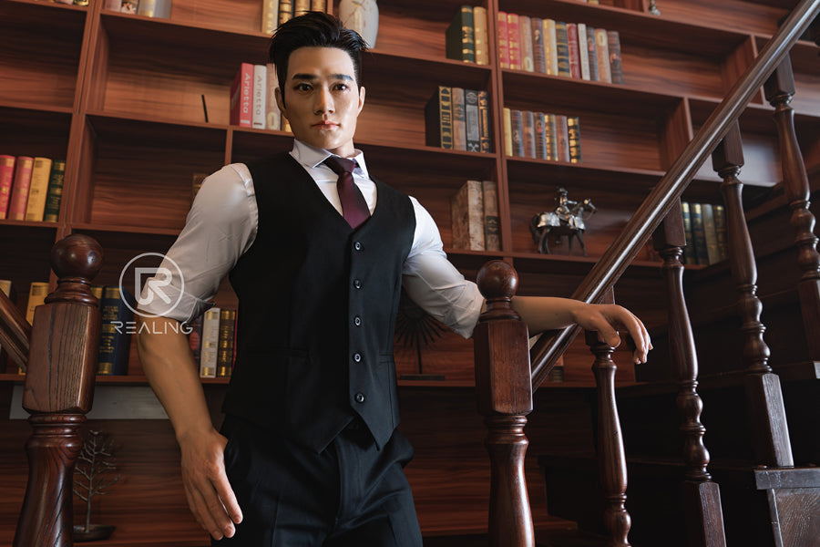 180cm/5ft10 Realistic Male Silicone Sex Doll - Bernardo