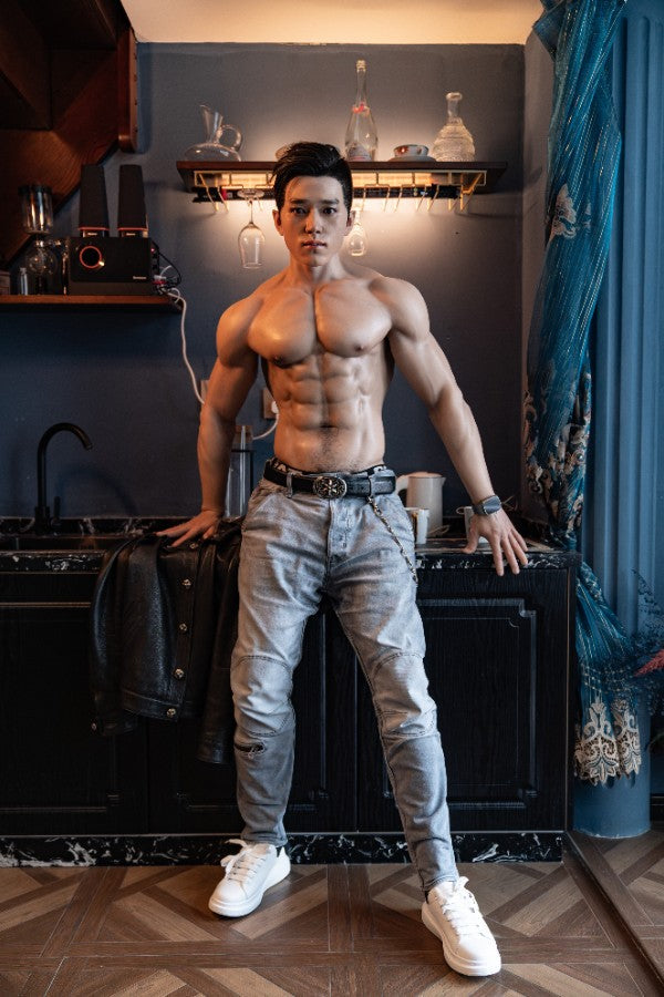180cm/5ft10 Realistic Male Silicone Sex Doll - Hogan