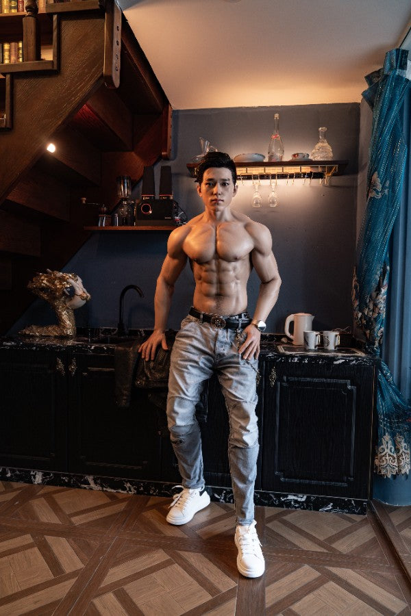 180cm/5ft10 Realistic Male Silicone Sex Doll - Hogan