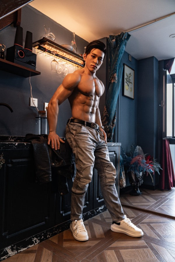 180cm/5ft10 Realistic Male Silicone Sex Doll - Hogan