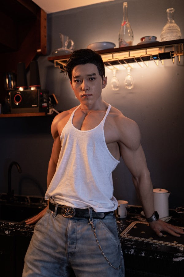 180cm/5ft10 Realistic Male Silicone Sex Doll - Hogan
