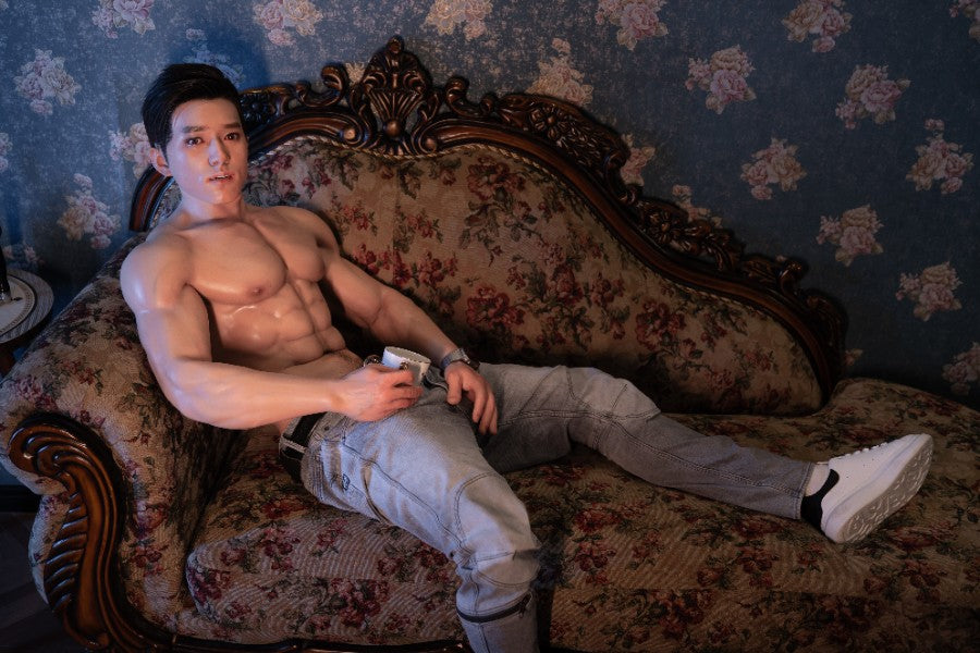 180cm/5ft10 Realistic Male Silicone Sex Doll - Hogan