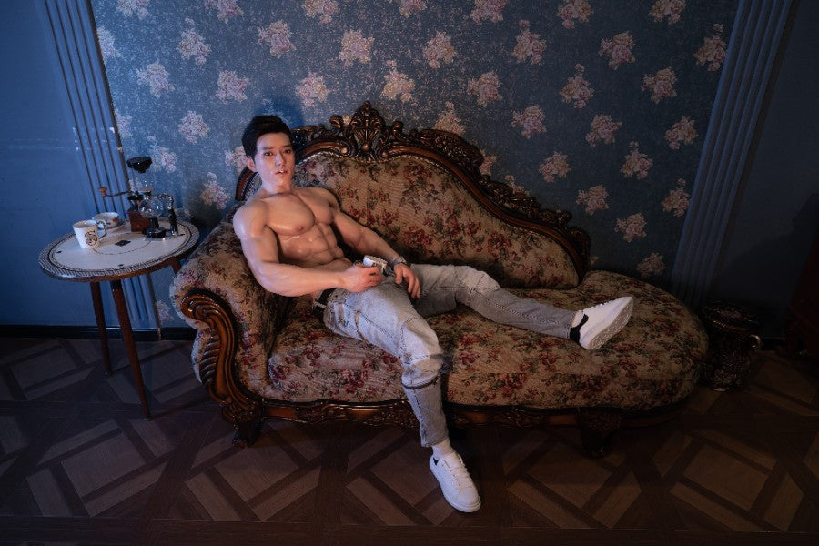 180cm/5ft10 Realistic Male Silicone Sex Doll - Hogan