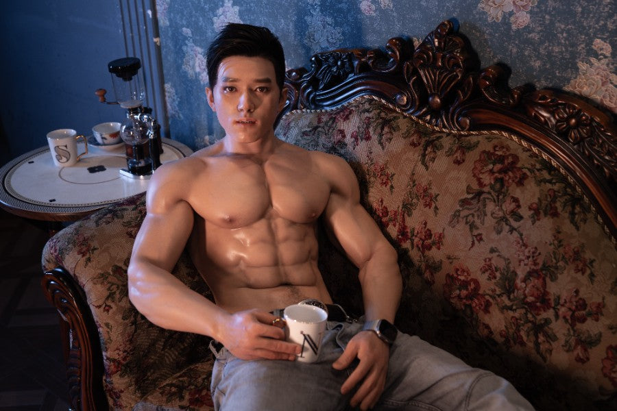 180cm/5ft10 Realistic Male Silicone Sex Doll - Hogan