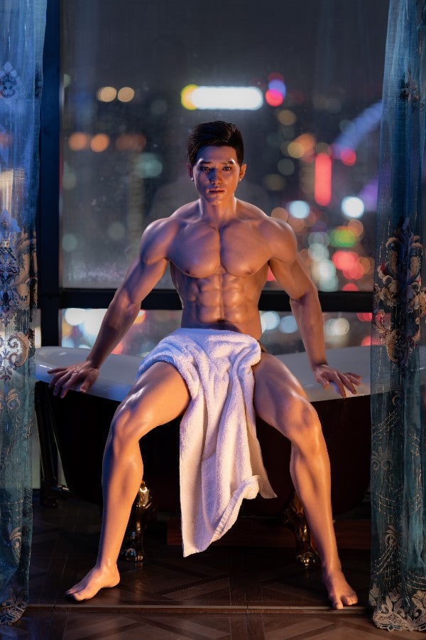 180cm/5ft10 Realistic Male Silicone Sex Doll - Hogan