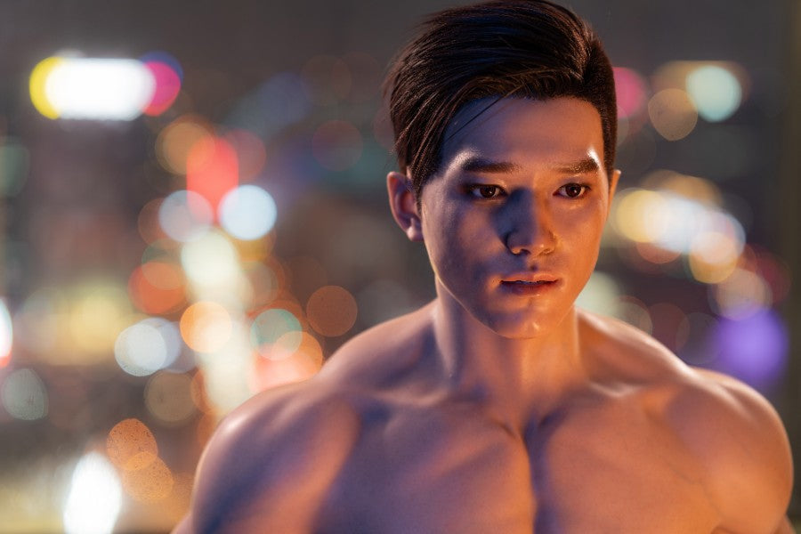 180cm/5ft10 Realistic Male Silicone Sex Doll - Hogan