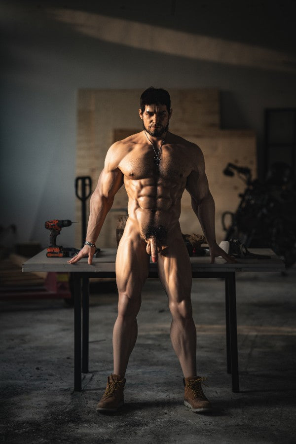 183cm/6ft Realistic Male Silicone Sex Doll - Mars