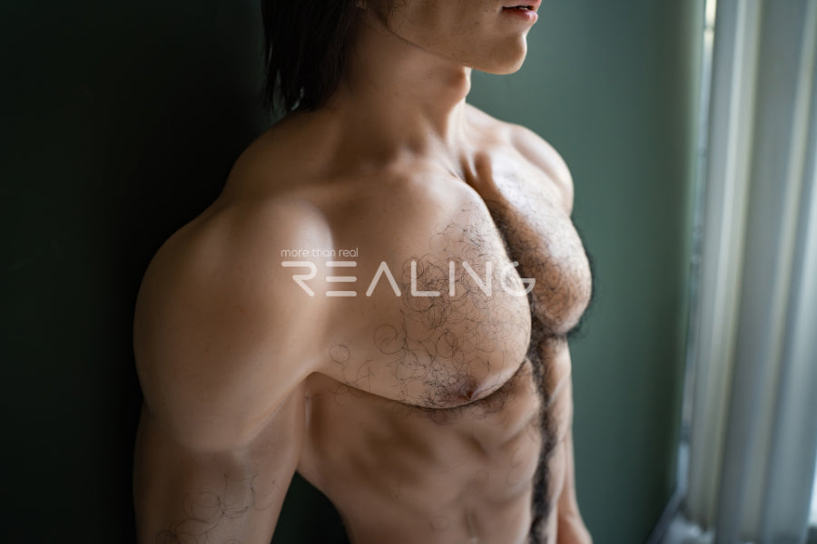 180cm/5ft10 Realistic Male Silicone Sex Doll - Leopold