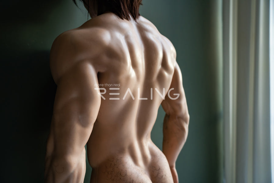 180cm/5ft10 Realistic Male Silicone Sex Doll - Leopold