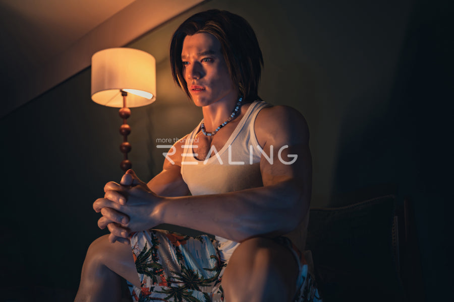 180cm/5ft10 Realistic Male Silicone Sex Doll - Leopold