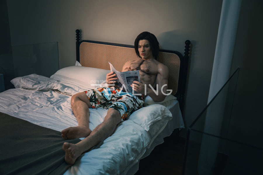 180cm/5ft10 Realistic Male Silicone Sex Doll - Leopold