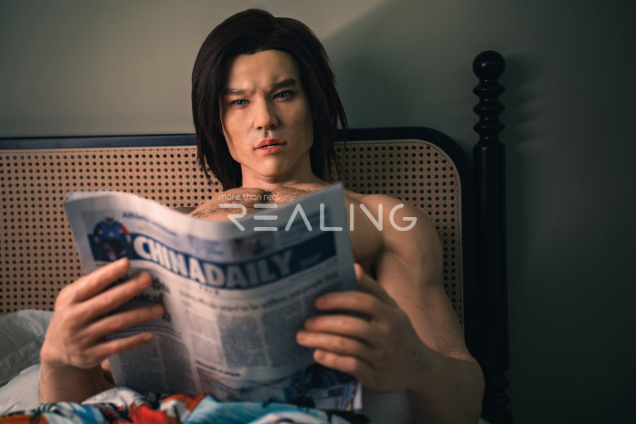 180cm/5ft10 Realistic Male Silicone Sex Doll - Leopold