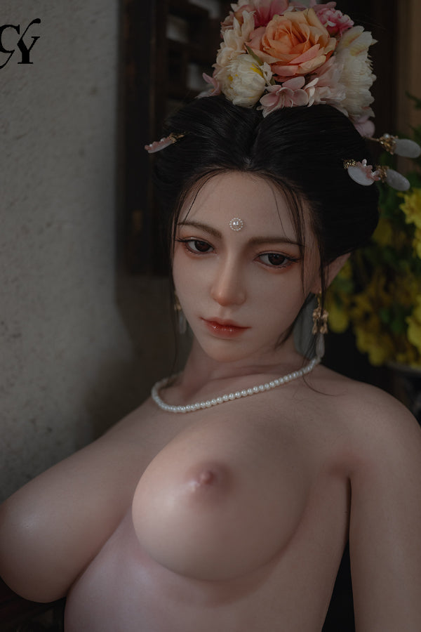 167cm/5ft6 D-Cup Silicone Head Sex Doll - Wan Song