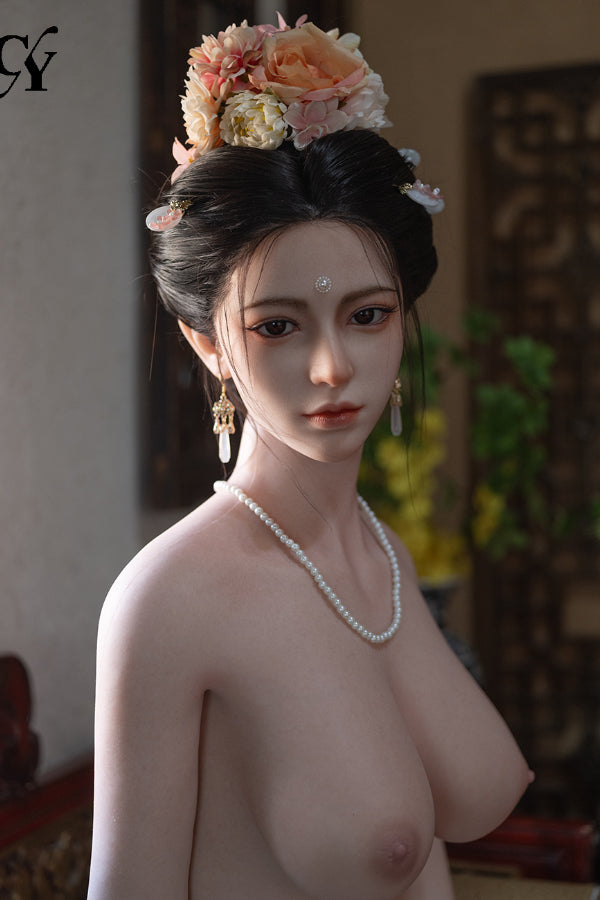 167cm/5ft6 D-Cup Silicone Head Sex Doll - Wan Song