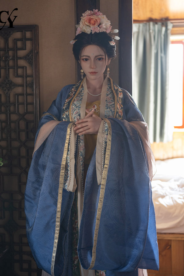 167cm/5ft6 D-Cup Silicone Head Sex Doll - Wan Song