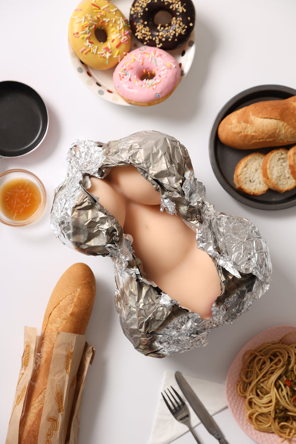 🔹CLM Classic🔹35cm/1ft2 X Mini Cinnamon TPE Torso Sex Toys