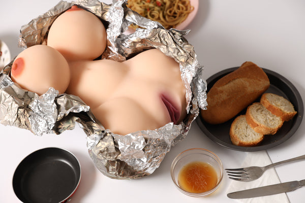 🔹CLM Classic🔹35cm/1ft2 X Mini Cinnamon TPE Torso Sex Toys