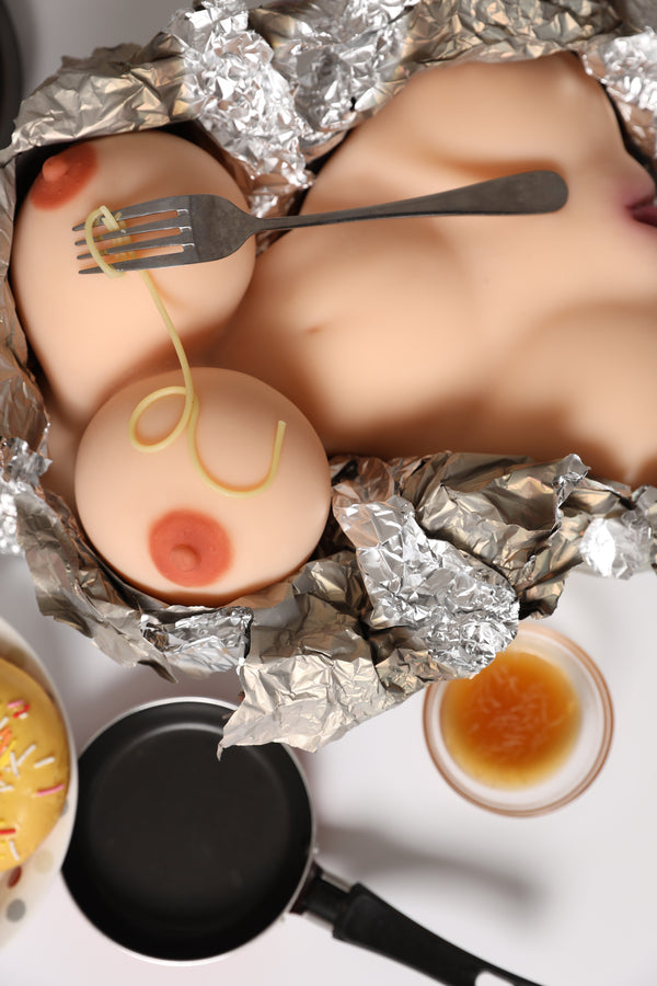 🔹CLM Classic🔹35cm/1ft2 X Mini Cinnamon TPE Torso Sex Toys