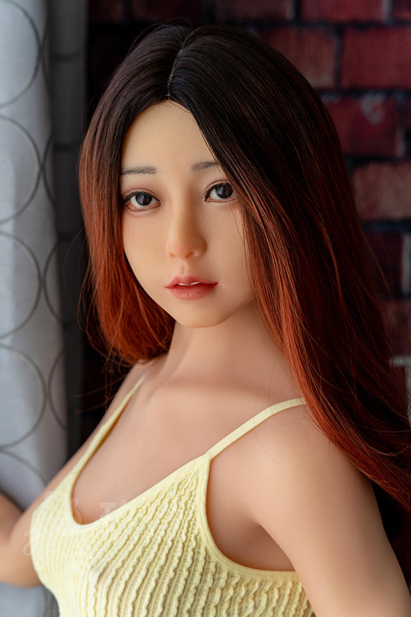 Small Breast B-cup Silicone Head Sex Doll - Yume