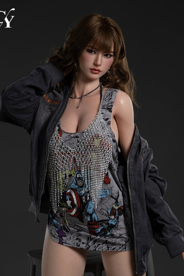 168cm/5ft6 F-Cup Silicone Head Sex Doll - Yuki