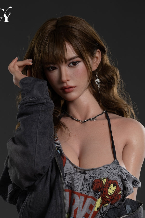 168cm/5ft6 F-Cup Silicone Head Sex Doll - Yuki