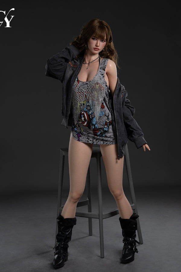 168cm/5ft6 F-Cup Silicone Head Sex Doll - Yuki