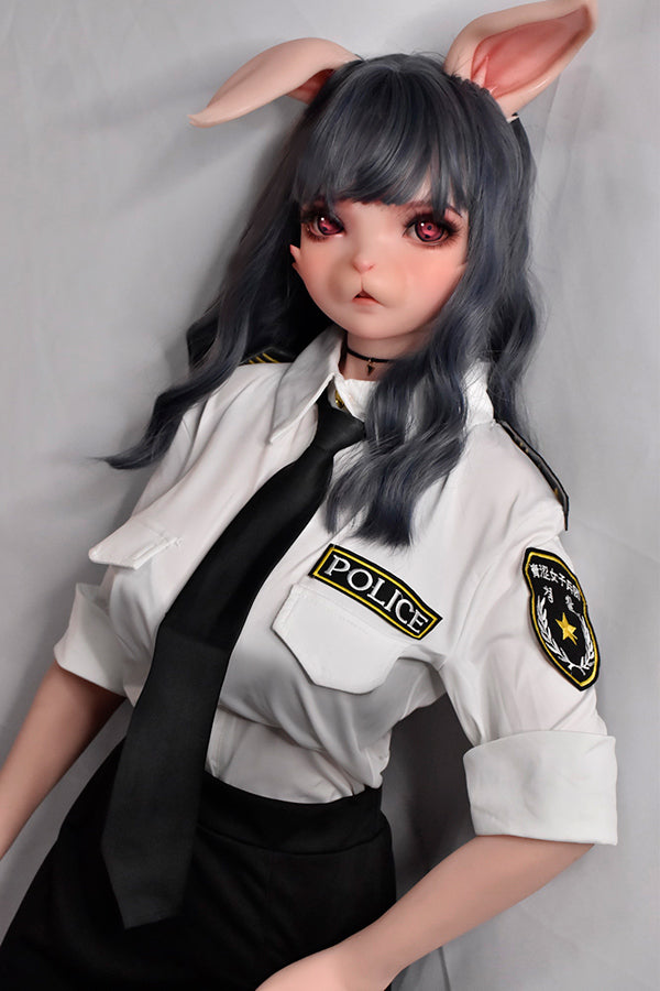 150cm/4ft11 Hentai Animal Furry Anime Silicone Sex Doll - Aida Rina Rabbit