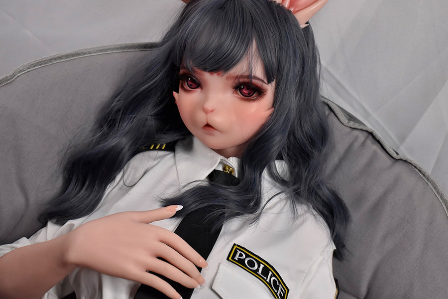 150cm/4ft11 Hentai Animal Furry Anime Silicone Sex Doll - Aida Rina Rabbit