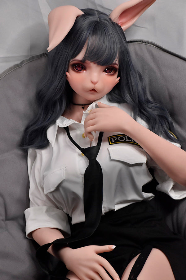 150cm/4ft11 Hentai Animal Furry Anime Silicone Sex Doll - Aida Rina Rabbit