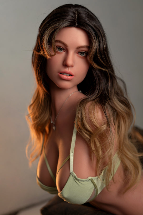 『Best Value Torso Sex Doll 』US In Stock - 109cm (3’7”), G-Cup, Full Silicone, Tan Skin, Head ZXE201_4