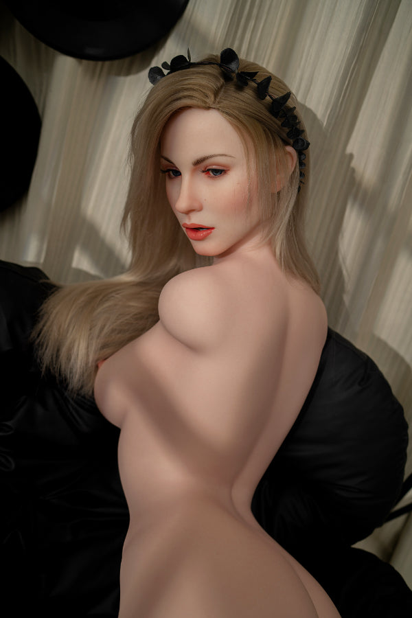 『Best Value Torso Sex Doll 』US In Stock - 117cm (3’10”), E-Cup, Full Silicone, White Skin, Head ZXE203_W1