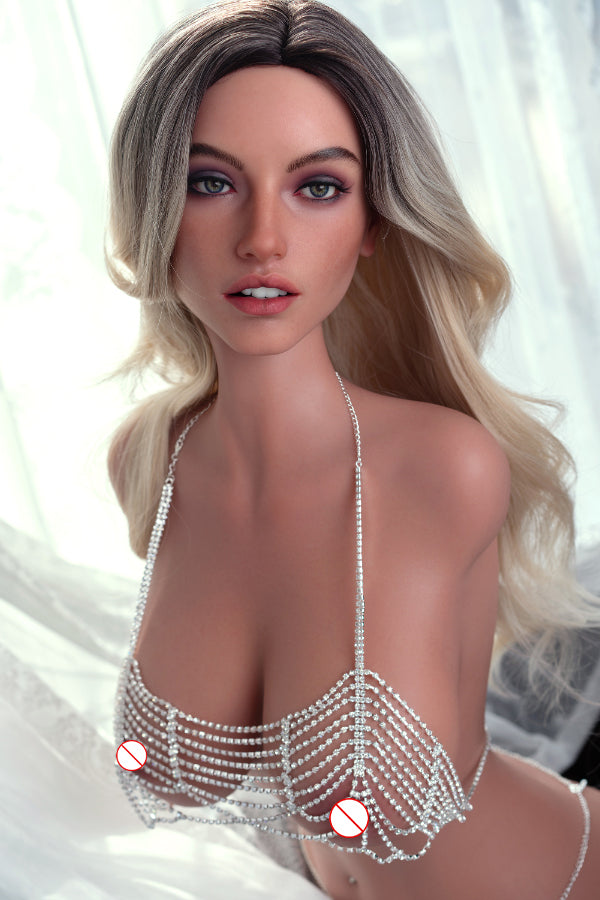 『Best Value Torso Sex Doll 』US In Stock - 109cm (3’7”), G-Cup, Full Silicone, Tan Skin, Head ZXE216_1